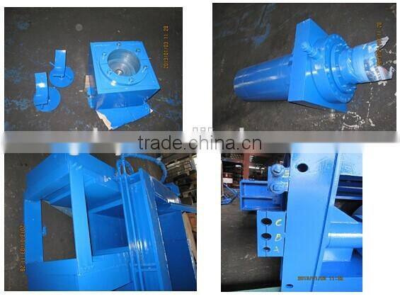 overseas after-sales service provided metal scrap baling machine