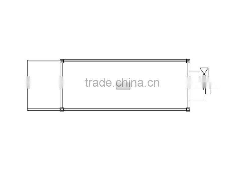 Firewood heating drummed bitumen decanter