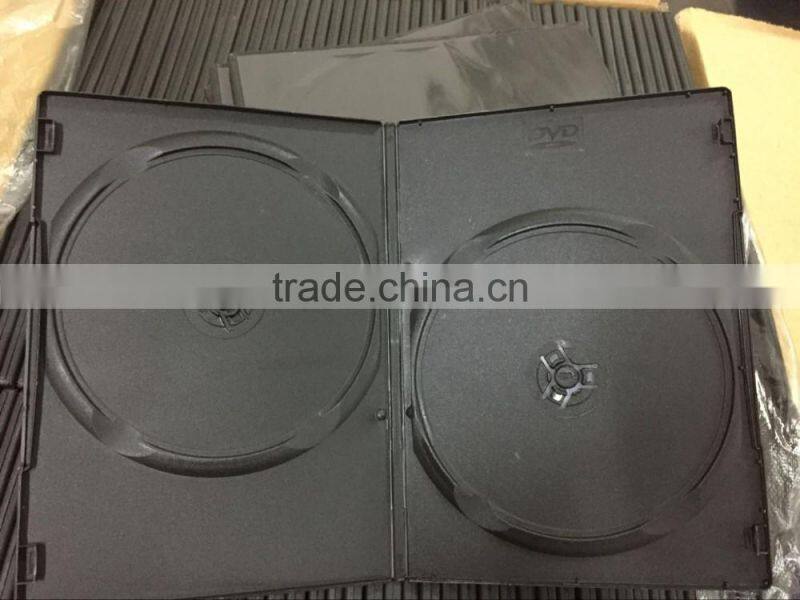 Wholesale Black CD DVD Case with 7mm/9mm/14mm Slim Disc Case