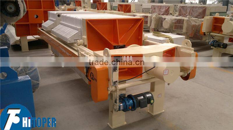 2017 newly Toper high quality chamber type hydraulic filters,PP press filter for sale