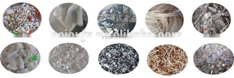 waste plastic crusher plastic granulator