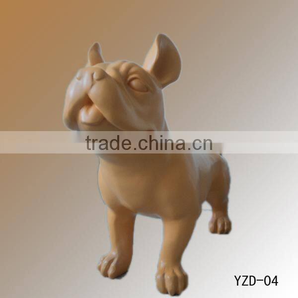 Wholesale fiberglass dog statue cheap price