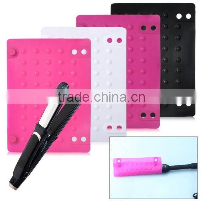 Silicone Heat Resistant Mat Anti-heat Mats for Hair Straightener Curling Iron