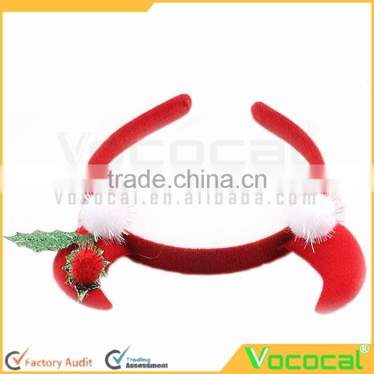 Ox Horn Headband Hair Accessory For Kids Christmas Ornament