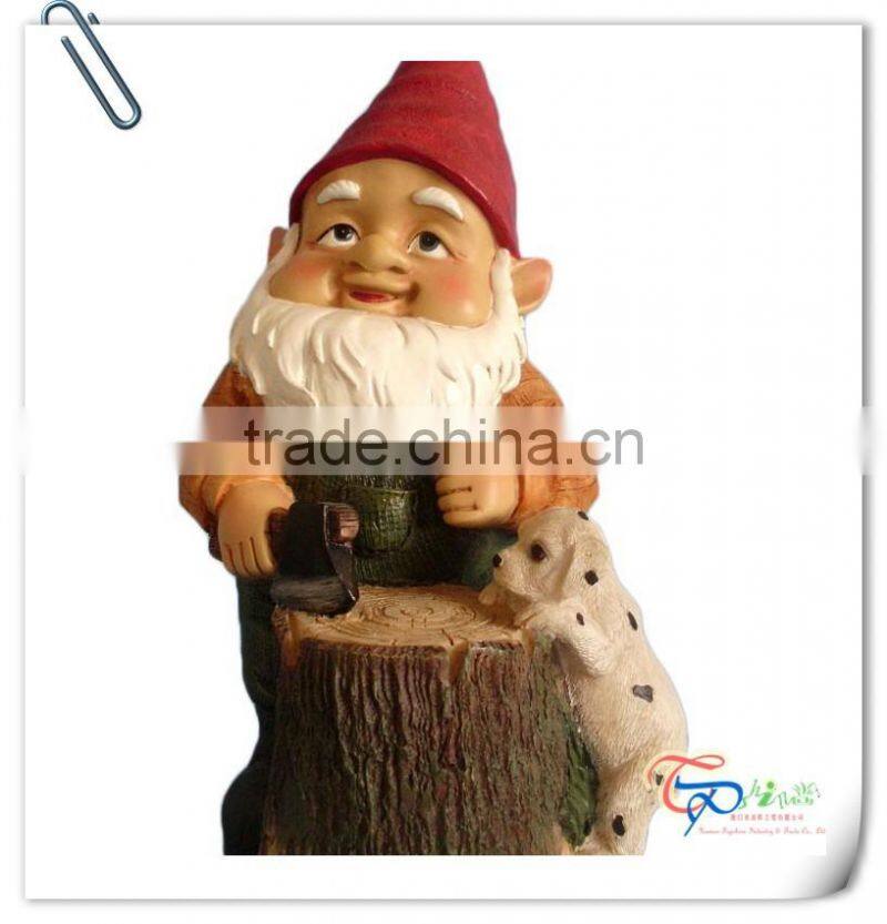Popular decorative handmade 7 dwarfs garden gnomes