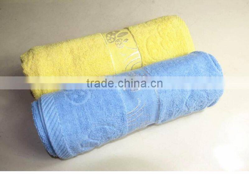 Stock bath towel