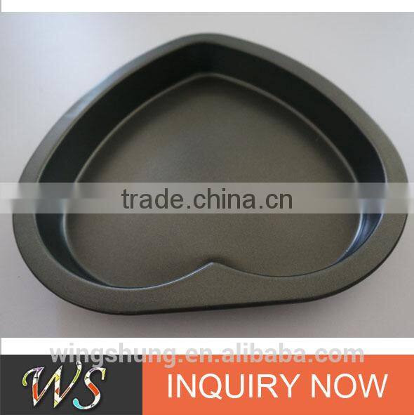 Metal Bake King 9" Heart Shape Valentine Wedding Shower Cake Pan Dish