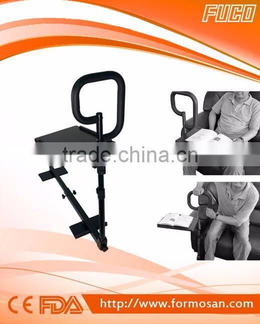 2-IN-1 SOFA HANDRAIL WITH LAP TOP DESK TRAY COUCHCANE WITH TRAY