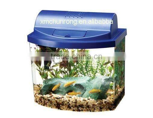 multicolor plastic mini fish tank