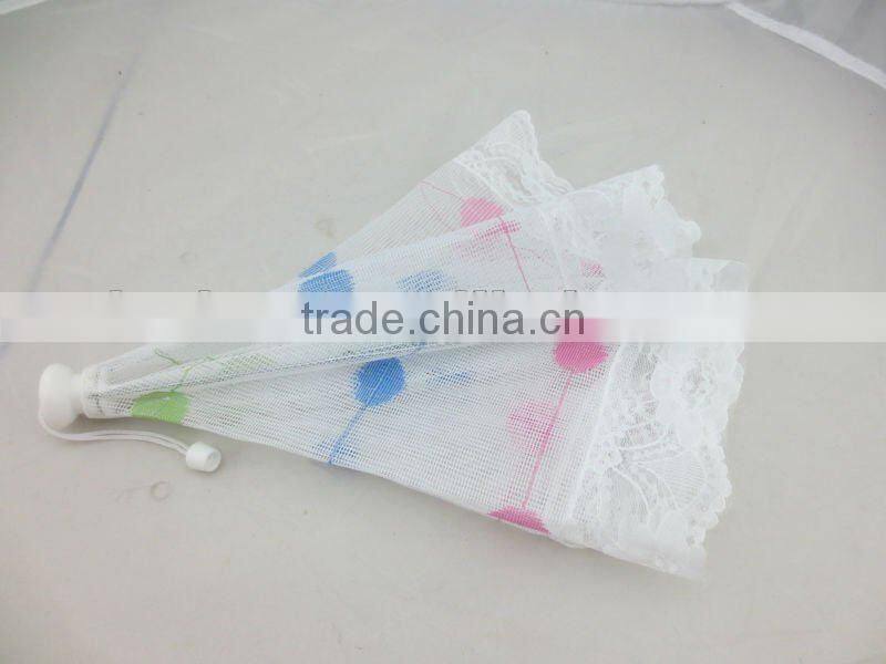 HIGH QUALITY folded food cover food umbrella with flower