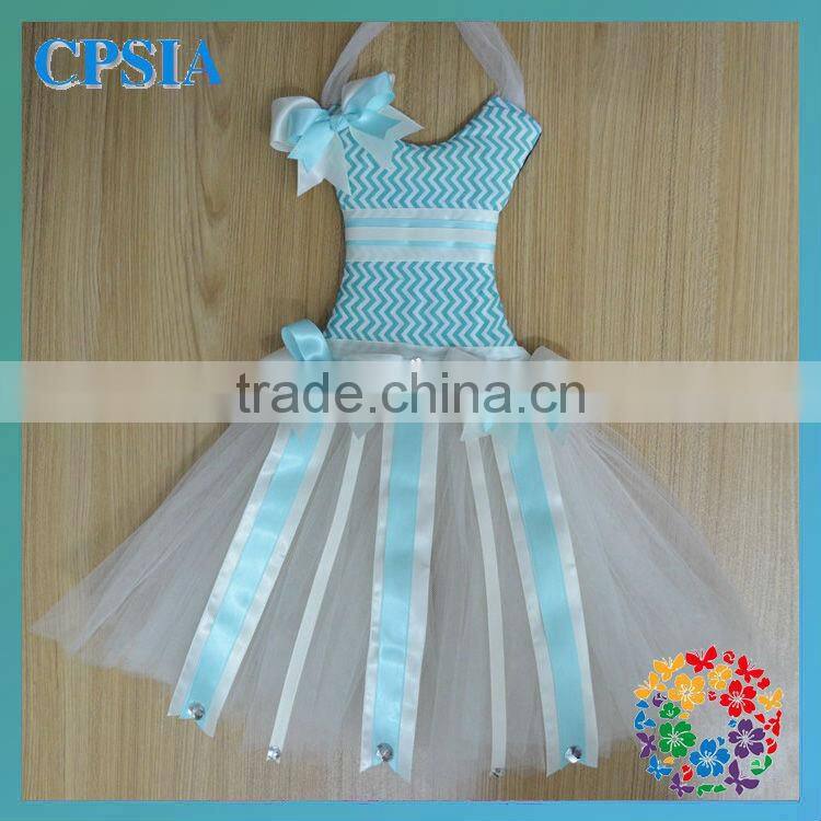 New Stylish tutu bow holder dress of celebration party dress tutu dress for kids