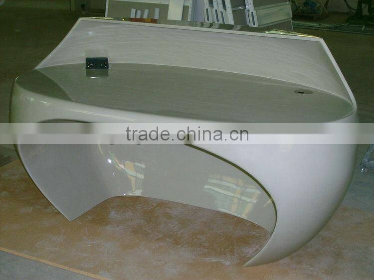 Outdoor fiberglass table