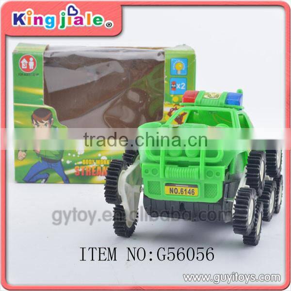 plastic b/o tank toys