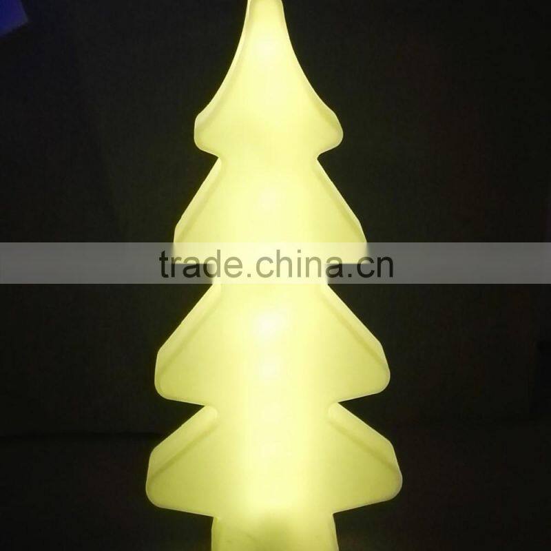Modern fashion growing lighting RGB waterproof LED Christmas tree with romote control