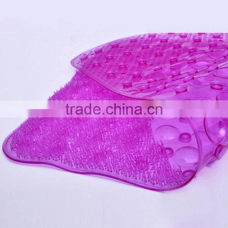 Modern useful pvc anti slip pebble bath shower mat