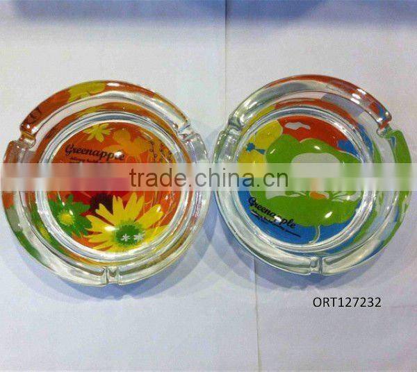 diamond glass ashtrays