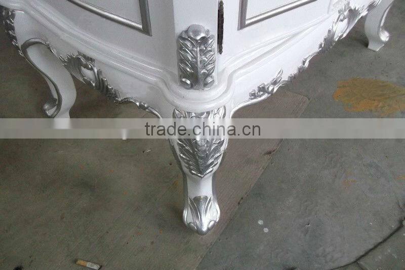 Bisini French Bathroom Mirror Cabinet With Side Cabinet,Bathroom Vanity Cabinet;Bathroom Furniture;(BF08-4047)