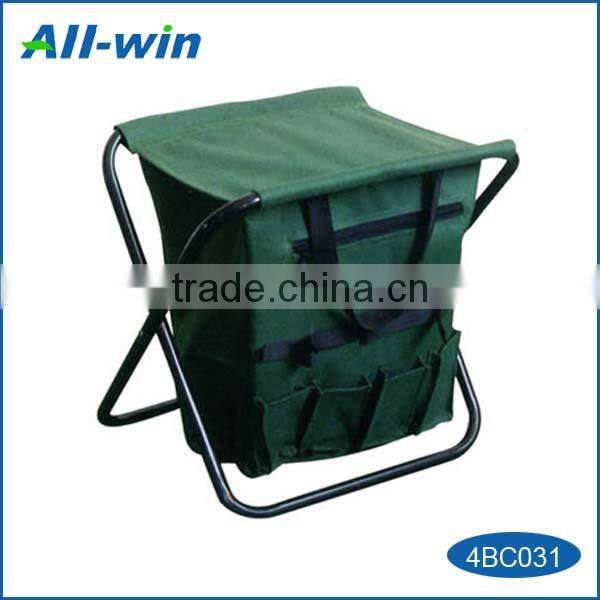 popular portable stackable 600D camping stool with toolkit/workbag