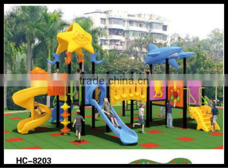 LIGHT UP YOUR DREAM!!HIGH QUALITY MODERN OUTDOOR CHILDREN PLAYGROUND (HC-6701)