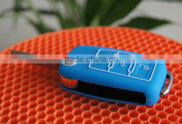 2016 Wholesale silicone car key covers for Volkswagen 3 buttons