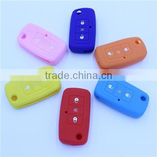 Silicone car key shell for Great wall 3 buttons remote keys