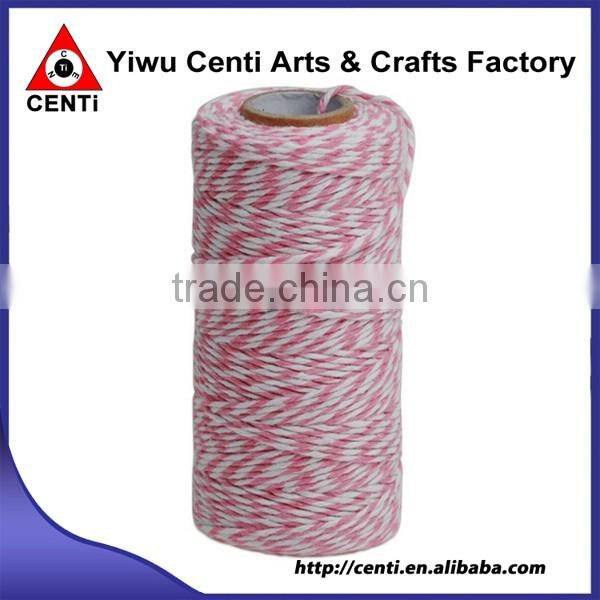 Hot Sale 12 ply Cotton Packing Gift Twine Bakers Twine
