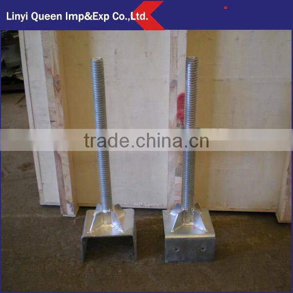 Scaffolding Formwork Accessories Adjustable U Head Screw Jack Base