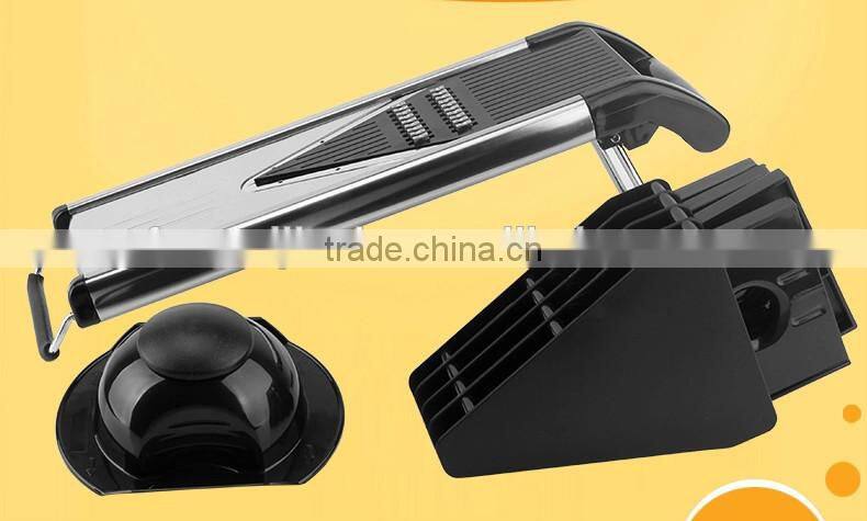 The Mandoline Slicer Vegetable Cutter Stainless Steel Kitchen Grater Chopper Blade