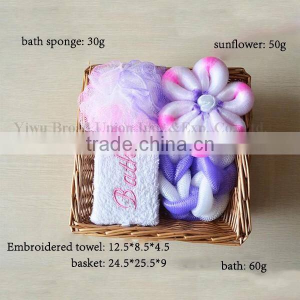 Towels Bath Sponge, Bath Sponge ,Mesh Bath Sponge Set