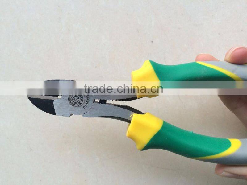 BERRYLION 6'' high leverage diagonal cutting pliers with black finished