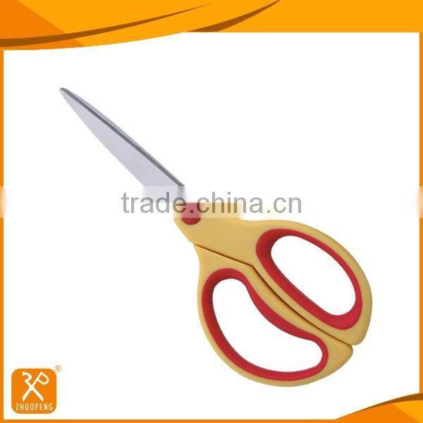 8'' Crafts office paper cutting scissors with soft grip handle