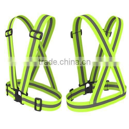 Reflective Vest Harness High Visibility Running Walking Sport Cycling Safety