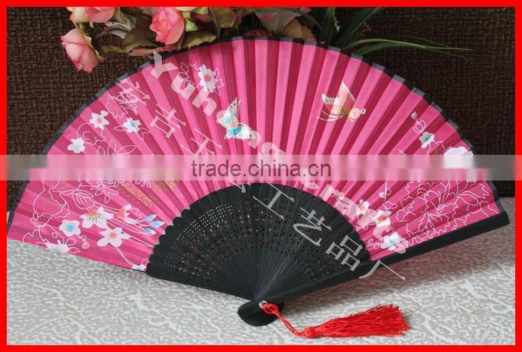 Customized Chinese hand held folding fan