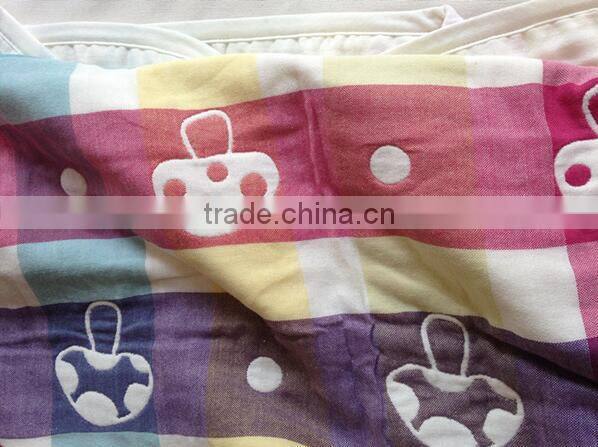 6 layer 100% natural cotton kids Bath towel wholesale kids Bath towel