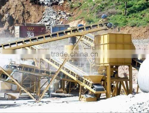 150-180 TPH Granite Crushing and Screening Plant