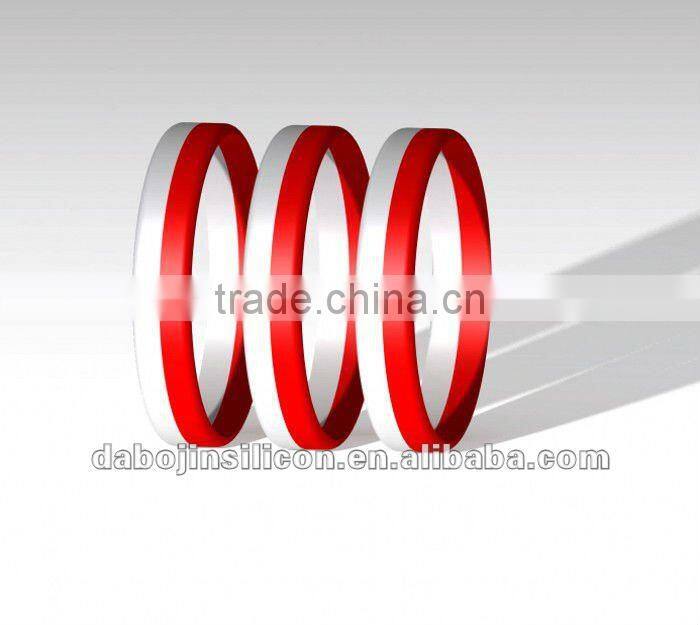 Poland flag silicone bracelet