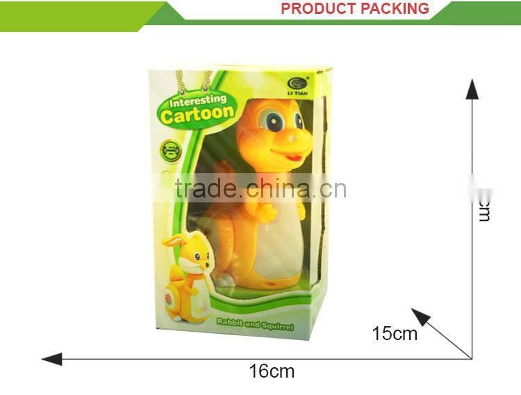 Hot selling intelligence cartoon moving dinosaur world toys