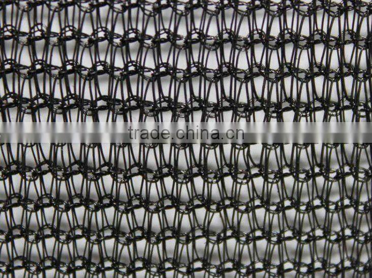 Black Knitted Economy Mesh Tarp /HDPE Monofilament Mesh Truck Tarp(TY-FTV009)