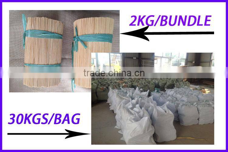 Raw bamboo incense stick for making agarbatti 1.3*8inch 9inch
