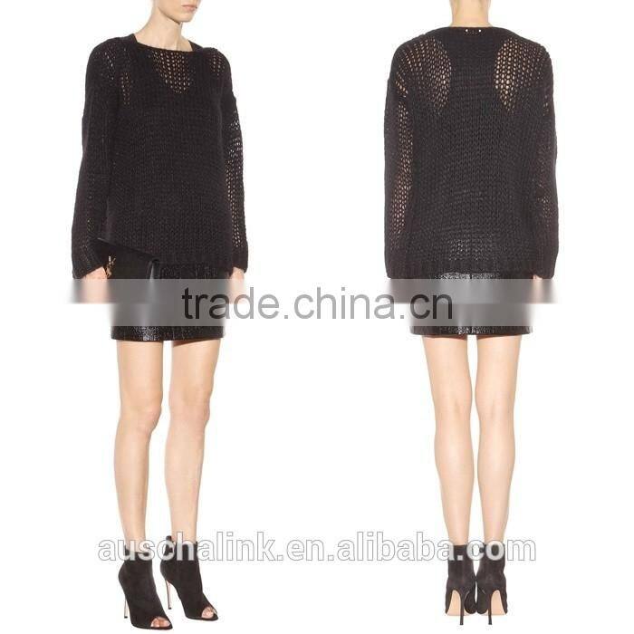 auschalink newest custom popular women knitted sweaters