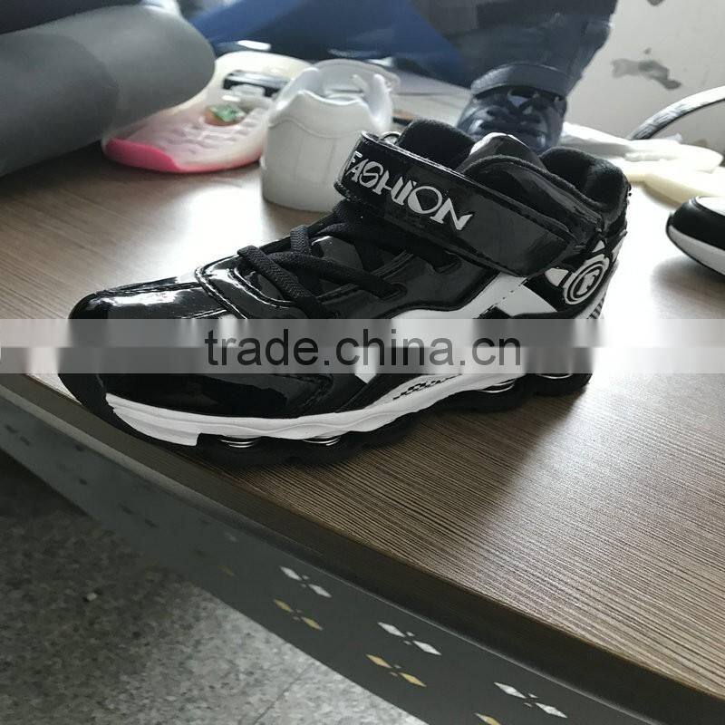 fashion stylish children sport running shoes sneakers have sample, kids sport shoes with leather mesh Spring shoes for childs