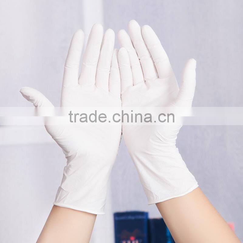 GZY 2015 bulk factory wholesale one-time latex examination gloves prices