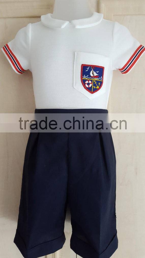 New Arrival Baby Clothes Knitted Fabric for Adult Baby Clothes Summer with Pocket