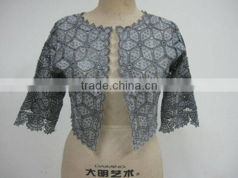 cotton crochet lady's lace shawl