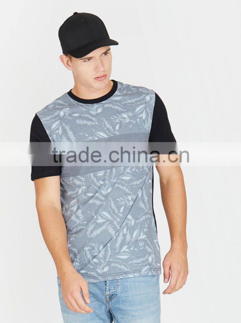 MGOO New Launched Digital Printing T Shirt In Bulk Men Short Sleeve Cotton T-shirts