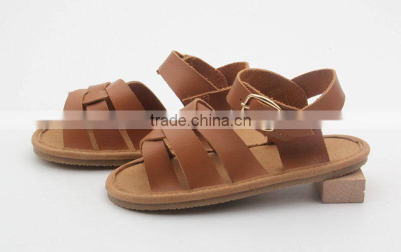 2017 Handmade lovely rubber soles shoes wholesale kids sandals china