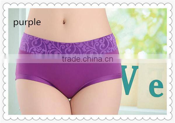 fashion new design bamboo fiber comfortable hipster underwear for women girls underwear,lady underwear