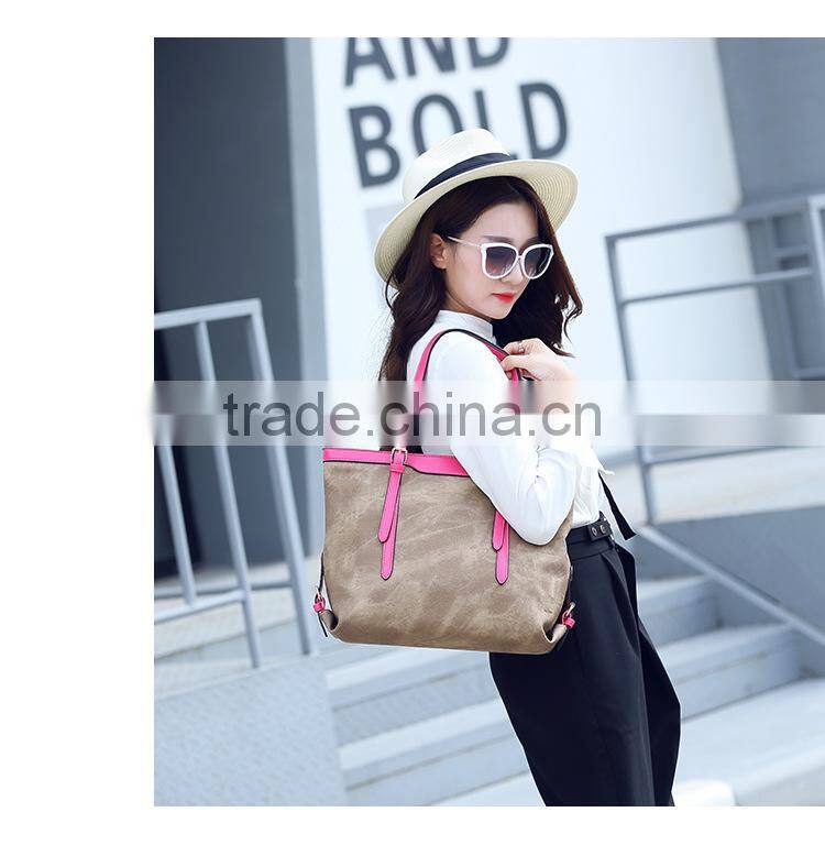 Beautiful Korean Ladies PU Hand Bags Fashion OL Casual Women Tote Shoulder Bag