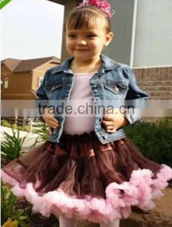 Wholesale Hot TUTU Super Fluffy Girl Party Dance Pettiskirts Ballet Tutu Baby Girl Ruffled Flower Tutu Fluffy Pettiskirts Dress
