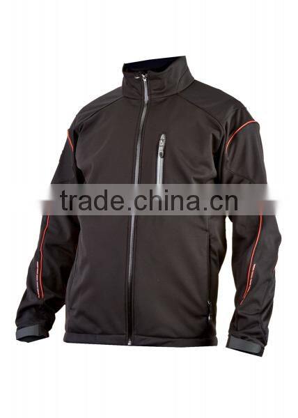 2016 wholesale black men softshell jacket